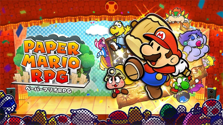 纸片马里奥RPG:千年之门/PaperMario:TheThousand YearDoor（V1.0.0+集成星之跃击+风暴呼唤+模拟器运行）