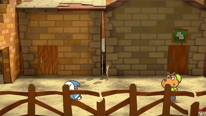 纸片马里奥RPG:千年之门/PaperMario:TheThousand YearDoor（V1.0.0+集成星之跃击+风暴呼唤+模拟器运行）